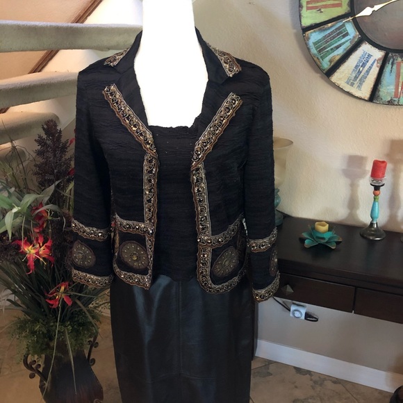 Stunning Alberto Makali Twin Set Embellished Med - Picture 1 of 7